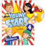 Робочий зошит Young Stars 4 Workbook with CD