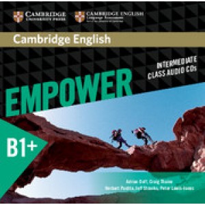 Диски Cambridge English Empower B1+ Intermediate Class Audio CDs