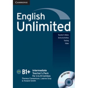 Книга для вчителя English Unlimited Intermediate Teacher's Pack ( with DVD-ROM)