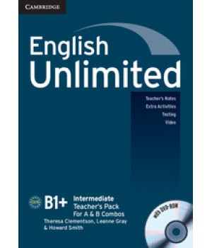 Книга для вчителя English Unlimited Intermediate Teacher's Pack ( with DVD-ROM)