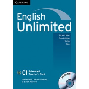 Книга для вчителя English Unlimited Advanced Teacher's Pack ( with DVD-ROM)