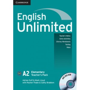 Книга для вчителя English Unlimited Elementary Teacher's Pack ( with DVD-ROM)
