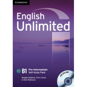 Робочий зошит English Unlimited Pre-intermediate Self-study Pack (Workbook with DVD-ROM)