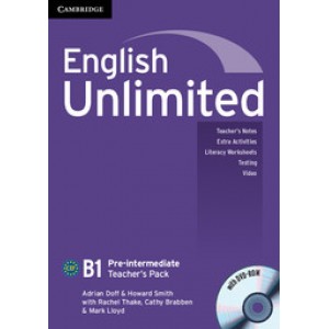 Книга для вчителя English Unlimited Pre-intermediate Teacher's Pack ( with DVD-ROM)