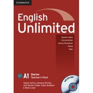 Книга для вчителя English Unlimited Starter Teacher's Pack ( with DVD-ROM)