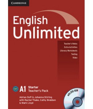 Книга для вчителя English Unlimited Starter Teacher's Pack ( with DVD-ROM)
