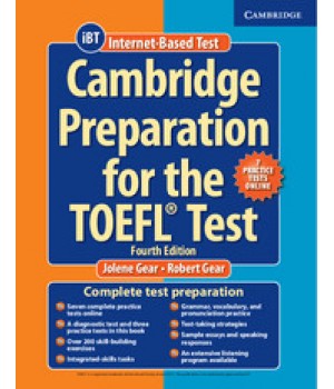 Підручник Cambridge Preparation for the TOEFL Test Book with Online Practice Tests and Audio CDs (8) Pack