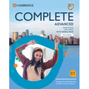 Підручник Complete Advanced Third Edition Student's Book with answers with Digital Pack