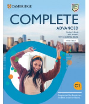 Підручник Complete Advanced Third Edition Student's Book with answers with Digital Pack