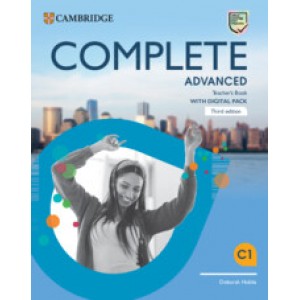 Книга для вчителя Complete Advanced Third Edition Teacher's Book with Digital Pack
