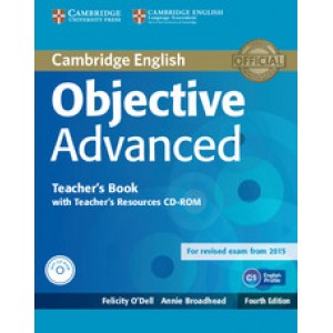 Книга для вчителя Objective Advanced Fourth edition Teacher's Book with Teacher's Resources Audio CD/CD-ROM