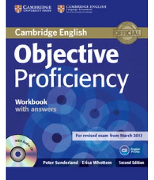 Робочий зошит Objective Proficiency Second edition Workbook with answers with Audio CD