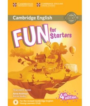 Книга для вчителя Fun for Starters 4th Edition Teacher’s Book with Downloadable Audio