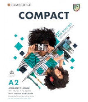 Підручник Compact Key for Schools Student's Book without Answers with Online Practice and Workbook without Answers with Audio Download 2nd Edition