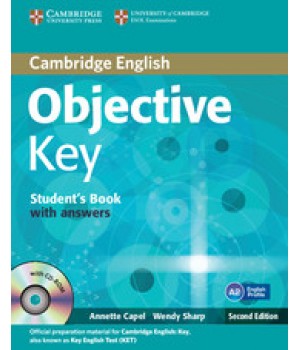 Підручник Objective Key Second Edition Student's Book with answers with CD-ROM