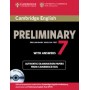 Тести Cambridge Practice Tests PET 7 Book with Answers and Audio CDs (2)