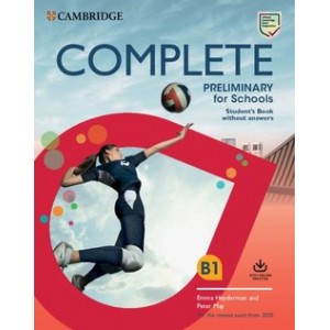 Підручник Complete Preliminary for Schools Student's Book without Answers with Online Practice