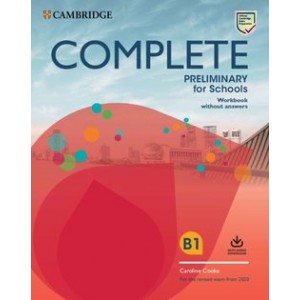 Підручник Complete Preliminary for Schools Student's Book without Answers with Online Practice and Workbook without Answers with Audio Download