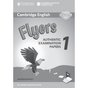 Відповіді Cambridge English Flyers 1 for Revised Exam from 2018 Answer Booklet