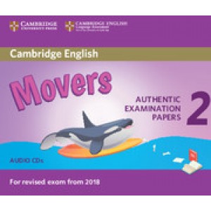 Диск Cambridge English movers 2 for Revised Exam from 2018 Audio CD