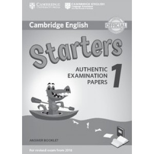 Відповіді Cambridge English Starters 1 for Revised Exam from 2018 Answer Booklet