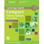 Робочий зошит Compact First for Schools 2nd Edition Workbook with answers with Downloadable Audio