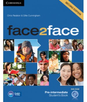 Підручник Face2face Second edition Pre-intermediate Student's Book with DVD-ROM
