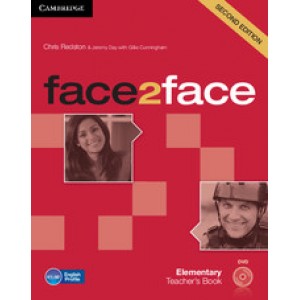 Книга для вчителя Face2face Second edition Elementary Teacher's Book with DVD