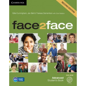 Підручник Face2face Second edition Advanced Student's Book with DVD-ROM