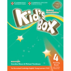 Робочий зошит Kid's Box Updated Second edition 4 Activity Book with Online Resources