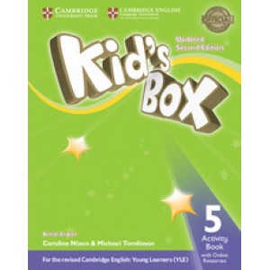 Робочий зошит Kid's Box Updated Second edition 5 Activity Book with Online Resources