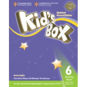 Робочий зошит Kid's Box Updated Second edition 6 Activity Book with Online Resources