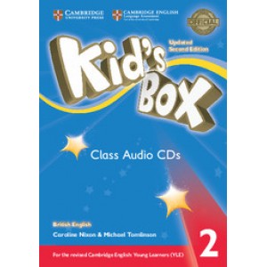 Диски Kid's Box Updated Second edition 2 Class Audio CDs (4)