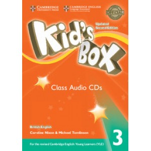 Диски Kid's Box Updated Second edition 3 Class Audio CDs (3)