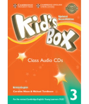 Диски Kid's Box Updated Second edition 3 Class Audio CDs (3)