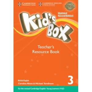 Книга для вчителя Kid's Box Updated Second edition 3 Teacher's Resource Book with Online Audio