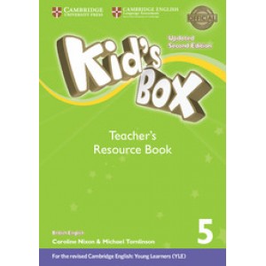 Книга для вчителя Kid's Box Updated Second edition 5 Teacher's Resource Book with Online Audio	