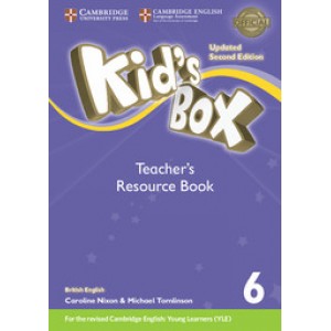 Книга для вчителя Kid's Box Updated Second edition 6 Teacher's Resource Book with Online Audio	