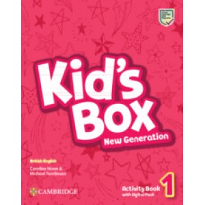 Робочий зошит Kid's Box New Generation 1 Activity Book with Digital Pack