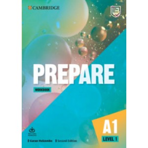 Робочий зошит Cambridge English Prepare! 2nd Edition 1 Workbook with Digital Pack
