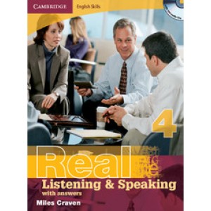Підручник Real Listening & Speaking 4 with answers and Audio CD