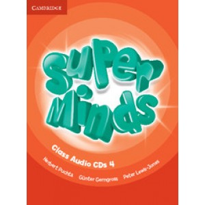 Диски Super Minds 4 Class Audio CDs (4)