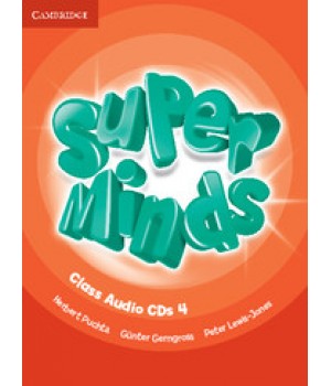 Диски Super Minds 4 Class Audio CDs (4)