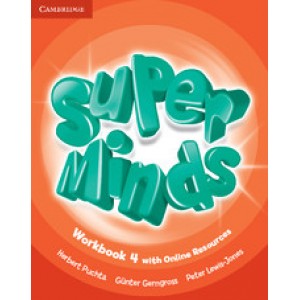 Робочий зошит Super Minds 4 Workbook with Online Resources
