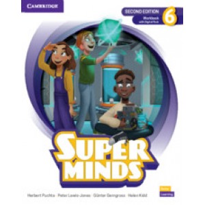 Робочий зошит Super Minds Second Edition 6 Workbook with Digital Pack