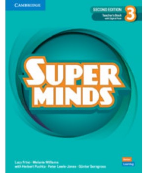 Книга для вчителя Super Minds Second Edition 3 Teacher's Book with Digital Pack