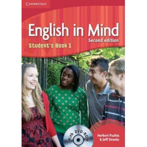 Підручник English in Mind 1 2nd Edition Student's Book with DVD-ROM