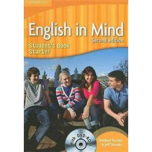 Підручник English in Mind Starter 2nd Edition Student's Book with DVD-ROM
