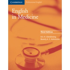 Підручник English in Medicine Third Edition Paperback with tapescript and answer key
