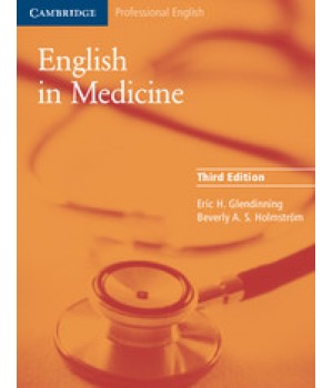 Підручник English in Medicine Third Edition Paperback with tapescript and answer key